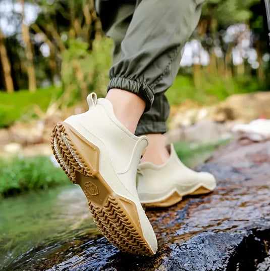 Trendy Outdoor Waterproof Rain Boots – Slip-Resistant Footwear for All-Weather Protection