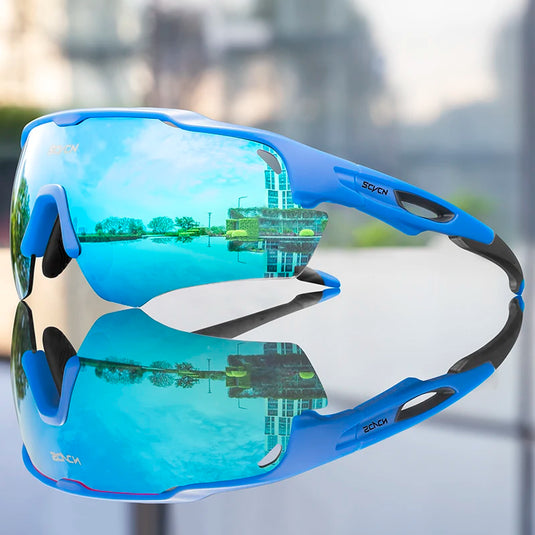 SCVCN UV400 Cycling Sunglasses – Polarized, Photochromic, and Built for Performance