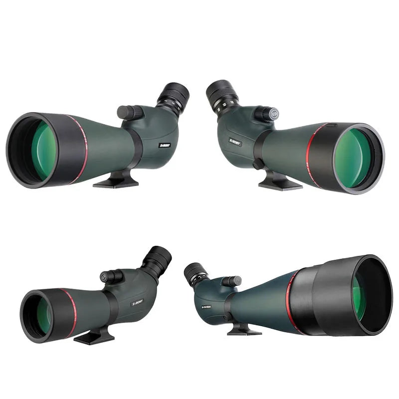 Load image into Gallery viewer, SVBONY  SV406/SV406P ED Spotting Scope 20-60x80/25-75X100/16-48X65 Dual Focus IPX7 Waterproof for BirdWatching Archery
