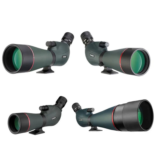 SVBONY  SV406/SV406P ED Spotting Scope 20-60x80/25-75X100/16-48X65 Dual Focus IPX7 Waterproof for BirdWatching Archery