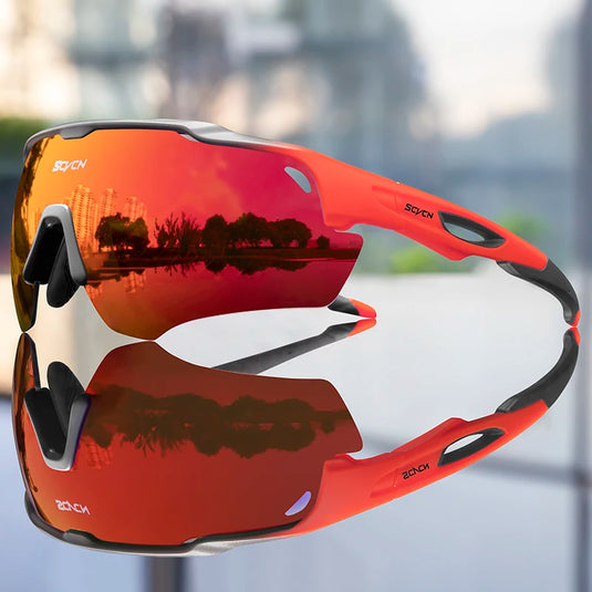 SCVCN UV400 Cycling Sunglasses – Polarized, Photochromic, and Built for Performance