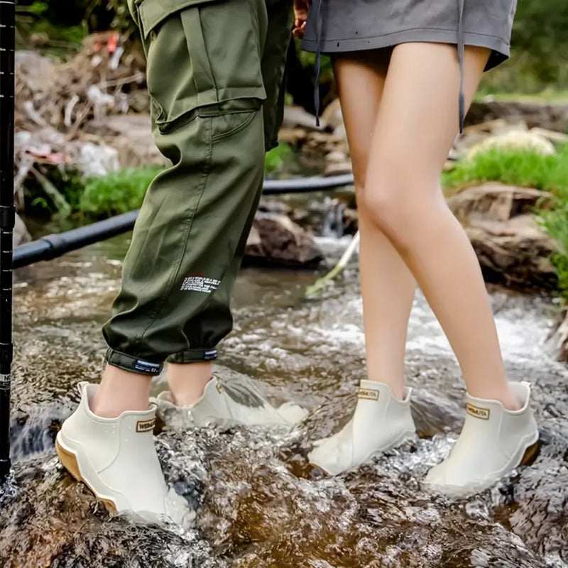 Load image into Gallery viewer, Trendy Outdoor Waterproof Rain Boots – Slip-Resistant Footwear for All-Weather Protection
