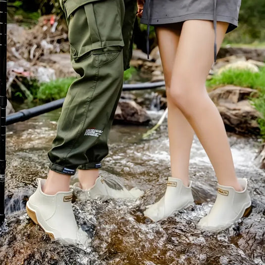 Trendy Outdoor Waterproof Rain Boots – Slip-Resistant Footwear for All-Weather Protection