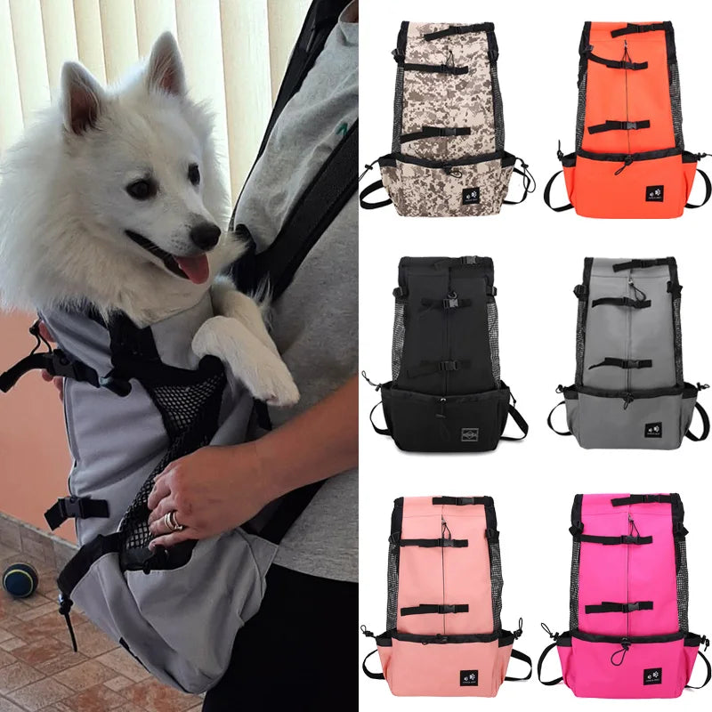 Load image into Gallery viewer, Strong Nylon Dog Carrier Backpack
