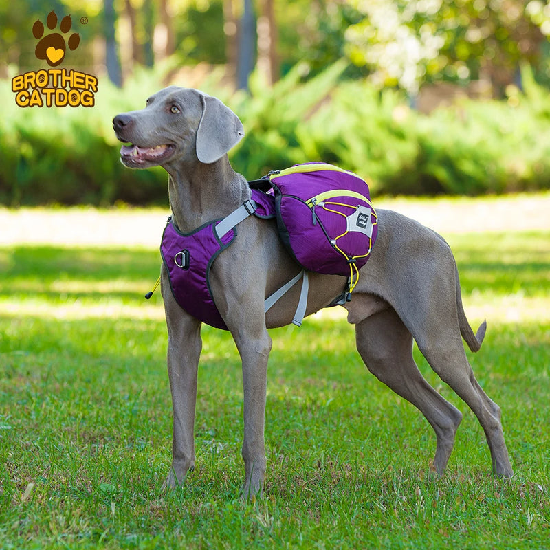 Load image into Gallery viewer, Dog Saddle Backpack Harness
