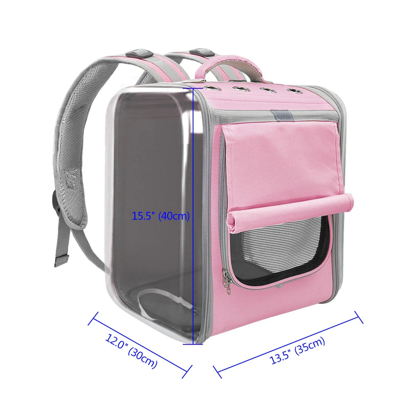 Load image into Gallery viewer, Breathable Pet Carrier Backpack Portable Travel Bag for Small Dogs &amp; Cats
