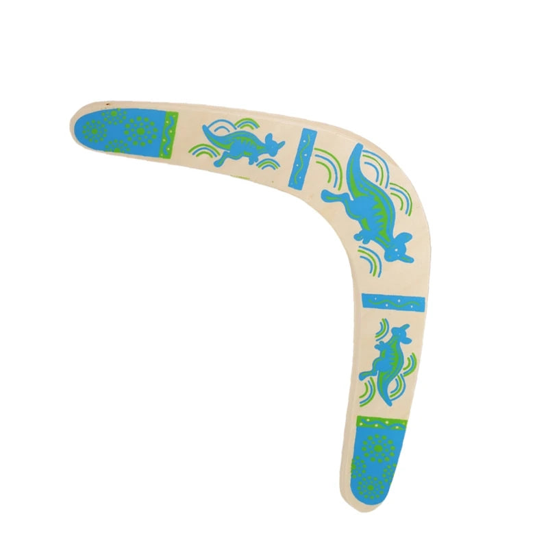 Load image into Gallery viewer, Kangaroo Throwback V-Shaped Boomerang – Classic Wooden Boomerang with Auto-Return Flight
