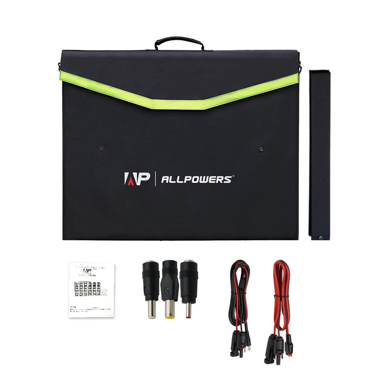 Load image into Gallery viewer, ALLPOWERS 100W/200W Foldable Solar Panel | Portable Solar Battery Charger | Power Station Compatible
