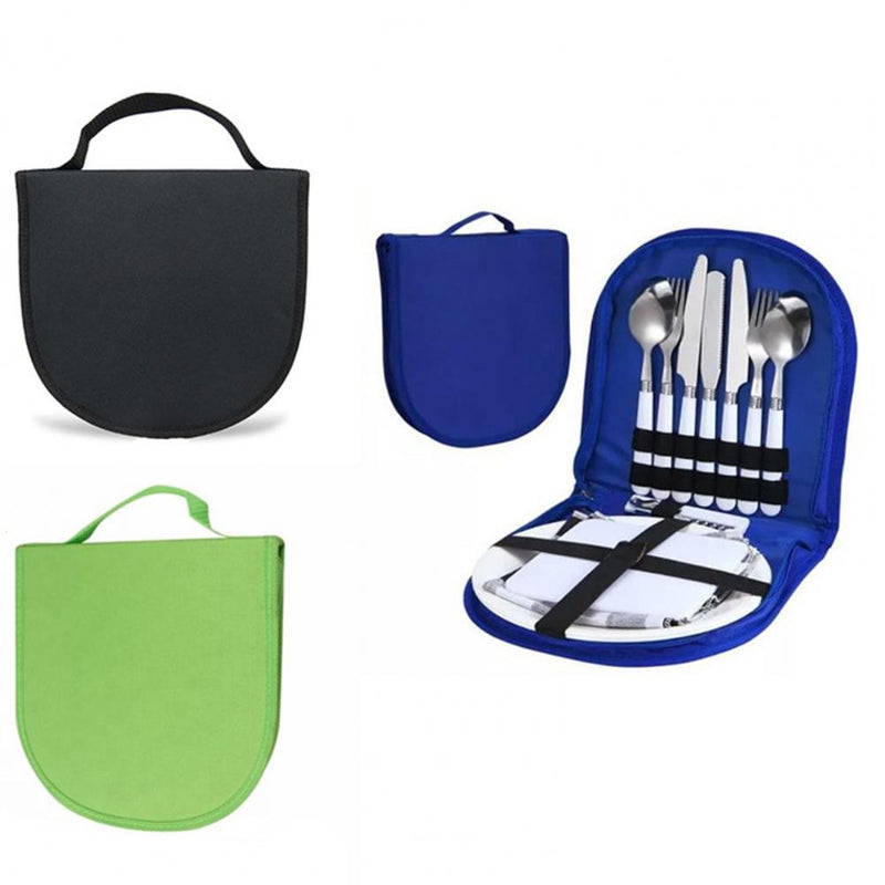 Load image into Gallery viewer, 1Pc/1 Set Camp Tableware Set  Ultralight  Camp Utensil Set Camp Bag Utensil Fork Set
