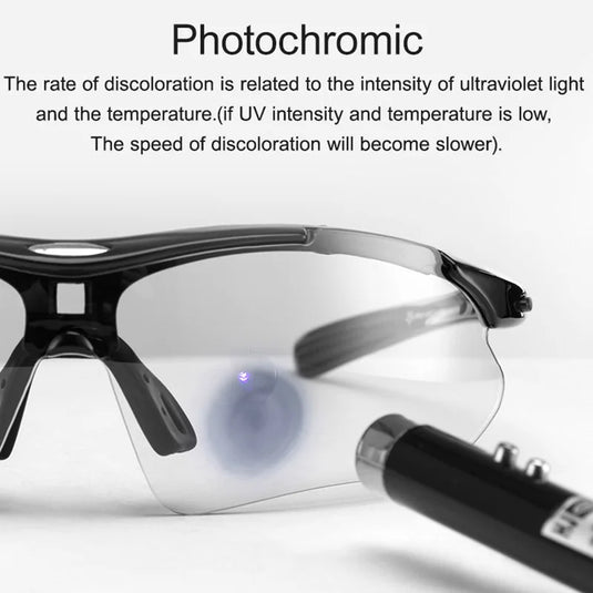 ROCKBROS Photochromic Cycling Glasses – Smart Protection for Every Ride
