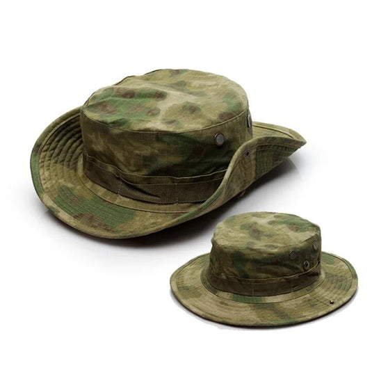 Camouflage Tactical Cap Boonie Hat Caps Camo Men Outdoor Sports Sun Bucket Cap Fishing Hiking Hunting Hats Gear