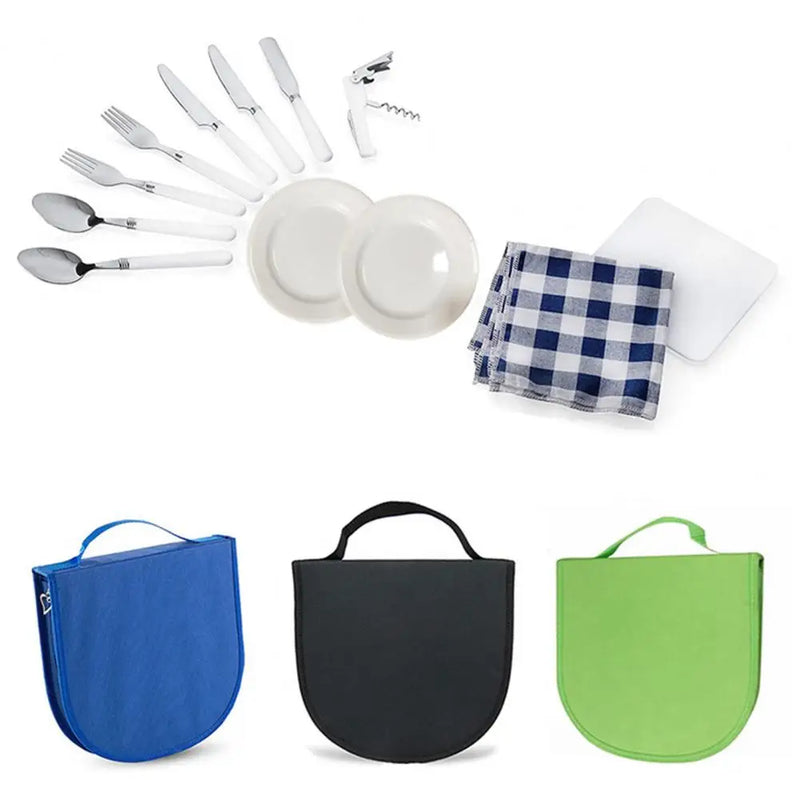 Load image into Gallery viewer, 1Pc/1 Set Camp Tableware Set  Ultralight  Camp Utensil Set Camp Bag Utensil Fork Set
