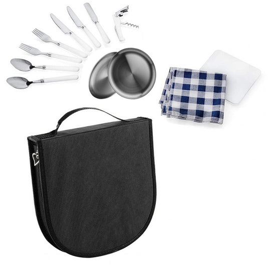 1Pc/1 Set Camp Tableware Set  Ultralight  Camp Utensil Set Camp Bag Utensil Fork Set