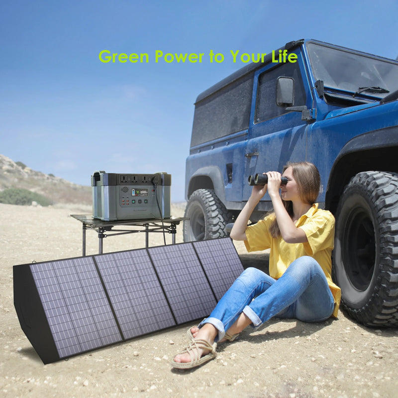 Load image into Gallery viewer, ALLPOWERS 18V Foldable Solar Panel | 60W 100W 140W 200W Solar Charger | Laptop Power Station Camping
