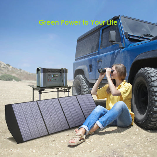 ALLPOWERS 18V Foldable Solar Panel | 60W 100W 140W 200W Solar Charger | Laptop Power Station Camping