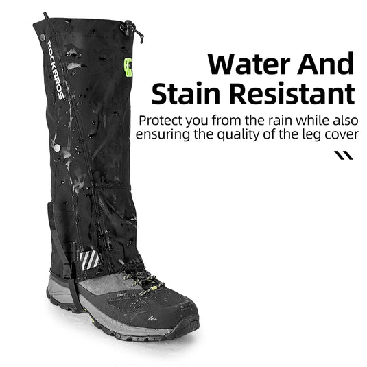 ROCKBROS Outdoor Waterproof Legging Gaiters | Hiking Skiing Trekking Desert Leg Cover