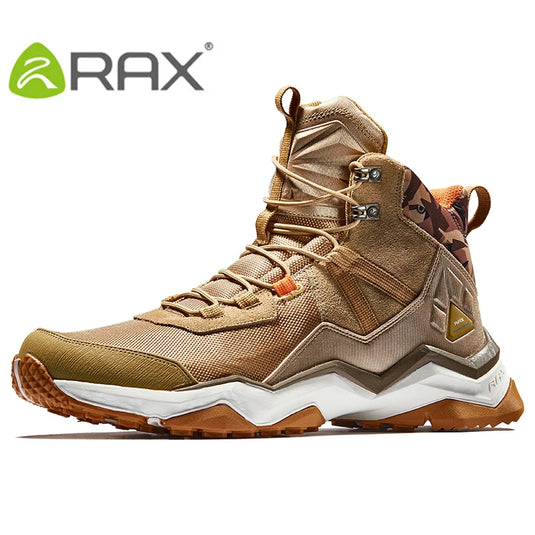 RAX Men’s Winter Hiking Boots – Breathable Outdoor Trekking Shoes with Superior Cushioning