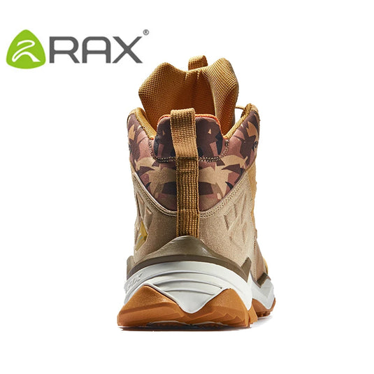 RAX Men’s Winter Hiking Boots – Breathable Outdoor Trekking Shoes with Superior Cushioning