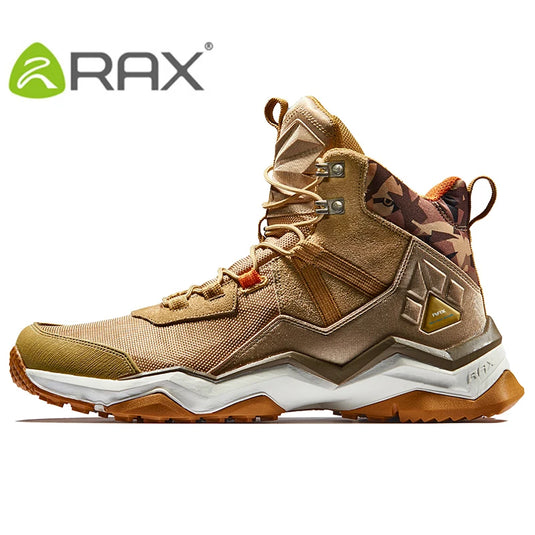 RAX Men’s Winter Hiking Boots – Breathable Outdoor Trekking Shoes with Superior Cushioning