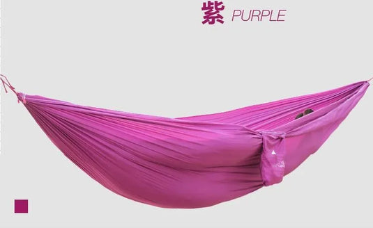 230×90cm Ultralight Parachute Camping Hammock – Compact & Durable for Outdoor and Indoor Use