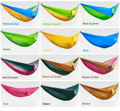 230×90cm Ultralight Parachute Camping Hammock – Compact & Durable for Outdoor and Indoor Use