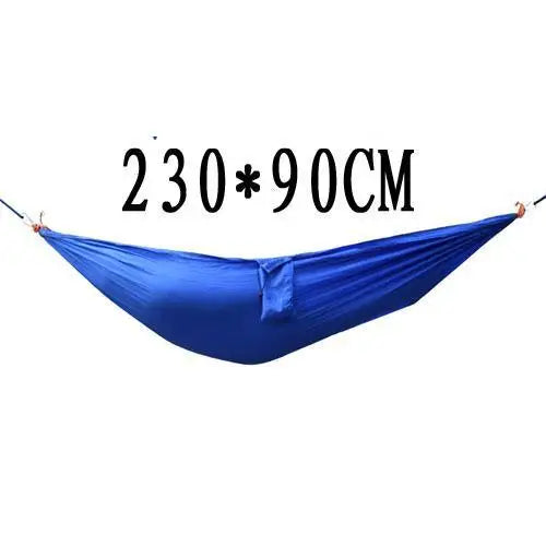 230×90cm Ultralight Parachute Camping Hammock – Compact & Durable for Outdoor and Indoor Use