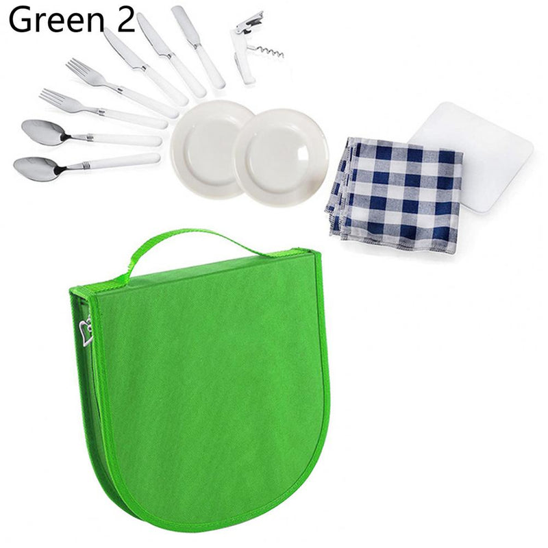 Load image into Gallery viewer, 1Pc/1 Set Camp Tableware Set  Ultralight  Camp Utensil Set Camp Bag Utensil Fork Set
