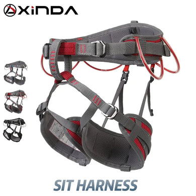 XINDA Half-Body Safety Harness – Rock Climbing & Outdoor Survival Gear