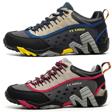 TAQCMS Professional Waterproof Hiking Boots – Rugged Leather for Outdoor Adventures