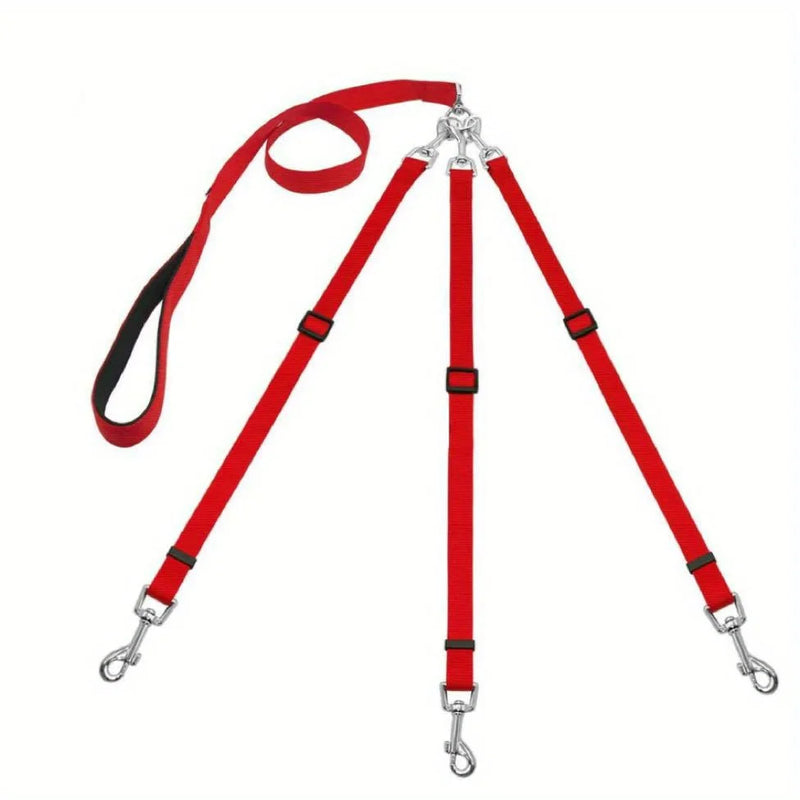 Load image into Gallery viewer, 3-in-1 Dog Leash Padded Grip for Walking, Travel &amp; Outdoor Control
