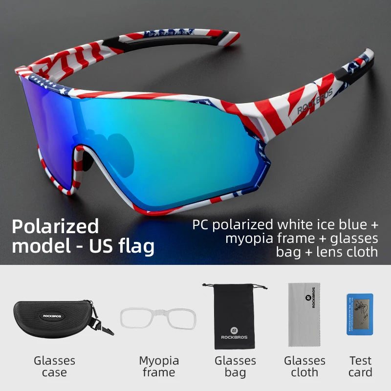 Load image into Gallery viewer, ROCKBROS Polarized Cycling Glasses – Photochromic UV400 Road &amp; MTB Sports Eyewear
