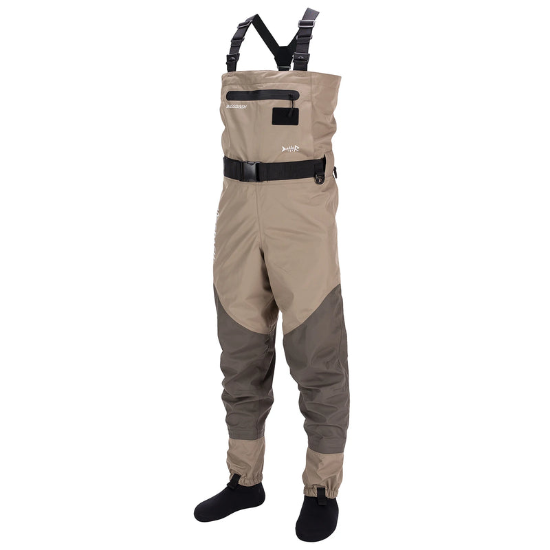 Load image into Gallery viewer, Bassdash Men Fishing Stocking Foot Wader Breathable Lightweight Chest and Waist Convertible For Hunting in 7 Sizes
