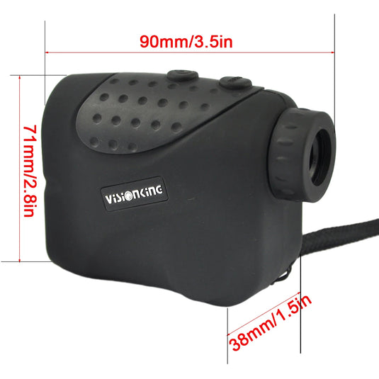 Visionking Portable 6x21 Laser Rangefinder LCD FMC 1000M Metre Distance Outdoor Golf With Flag-Lock Survey Telemeter Telescope