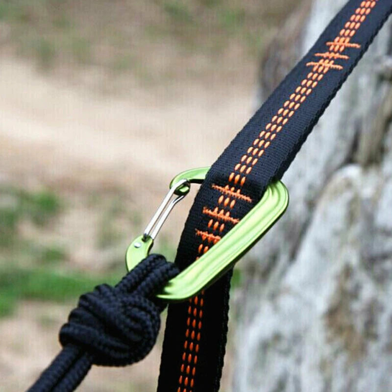 Load image into Gallery viewer, 2Pcs Heavy-Duty Hammock Straps – 600lbs Breaking Strength, Adjustable Tree-Friendly Polyester Belts

