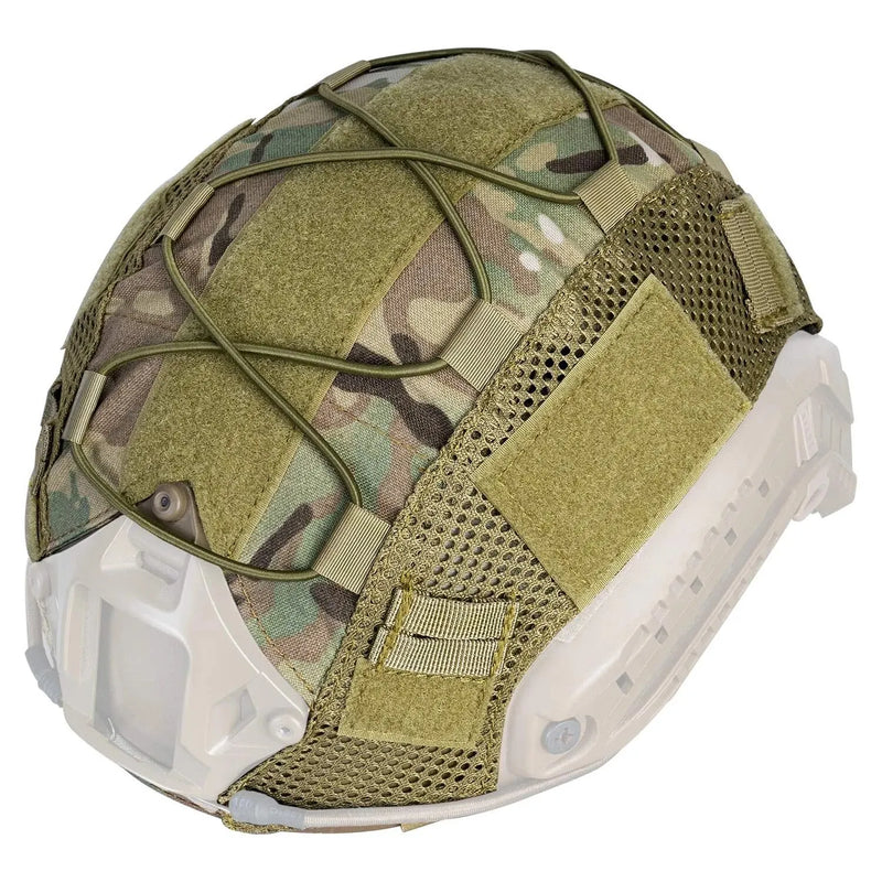 Load image into Gallery viewer, Tactical Helmet Cover for Fast Helmet Multi-Camo Helmets Cover Military Paintball Hunting Shooting Gear - Without Helmet
