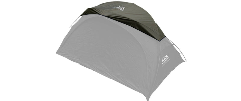 Load image into Gallery viewer, SWS tent roof cover with dimensions and specifications on a white background
