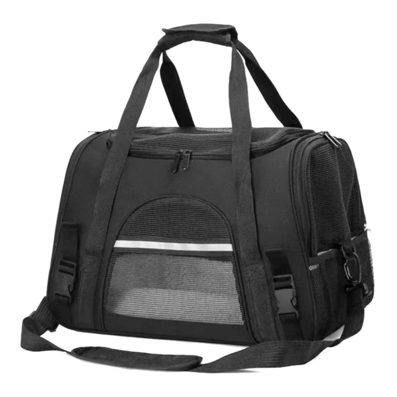 Load image into Gallery viewer, Adjustable Convenient Spacious Soft-Sided Pet Carrier Backpack - Comfortable for Small Dogs and Cats on Long Journeys - Effortle
