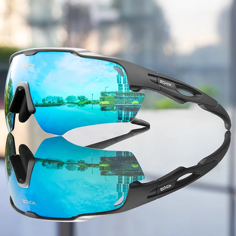 Load image into Gallery viewer, SCVCN UV400 Cycling Sunglasses – Polarized, Photochromic, and Built for Performance
