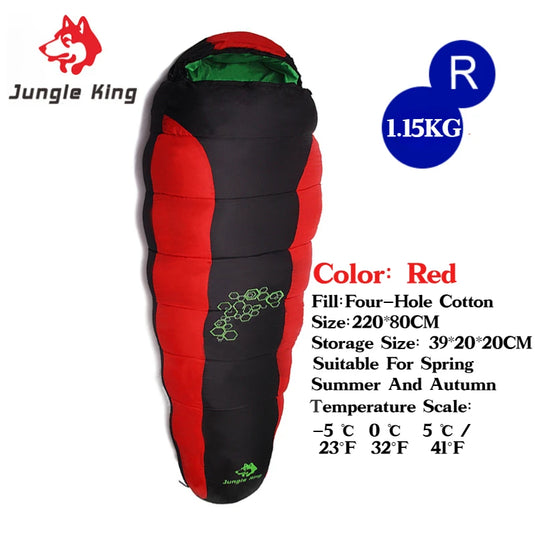 Lightweight Cotton Sleeping Bag | Waterproof 4-Season | Camping & Hiking