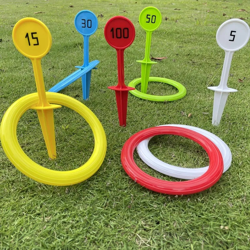Load image into Gallery viewer, Outdoor Toss Ring Game – Durable PVC Rings for Beach, Lawn, and Poolside Fun
