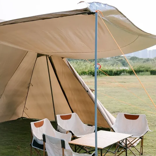 Load image into Gallery viewer, Double-Peak All-Weather Base Camp Shelter | A-Frame Tent with Cloud Cover Canopy
