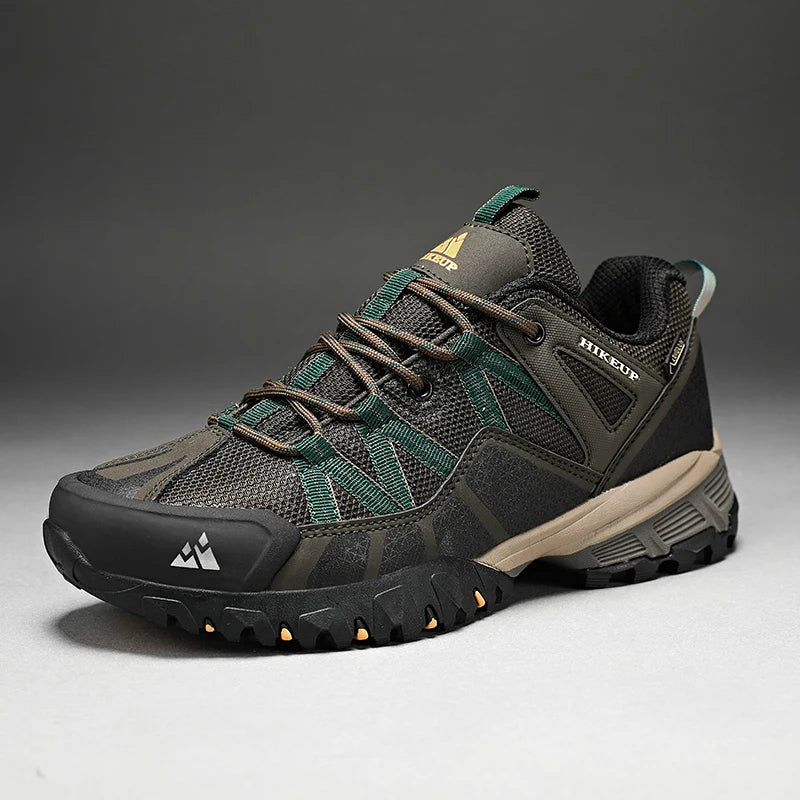 Load image into Gallery viewer, HIKEUP Men’s Breathable Hiking Sneakers All-Terrain Comfort &amp; Grip
