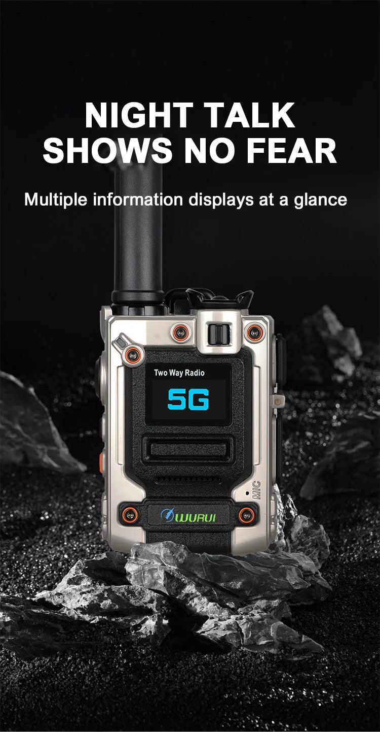 Load image into Gallery viewer, KaYoTom M08 walkie-talkie 5000km Long Talk Range 4g LTE POC Network Radio Sim Card Walkie Talkie wo way radio
