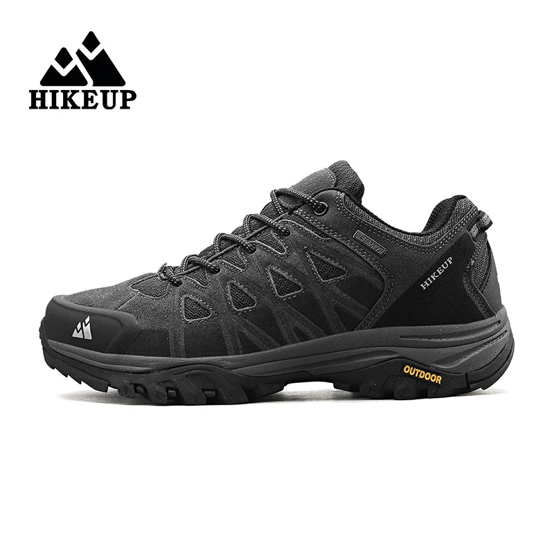 Load image into Gallery viewer, HIKEUP Men’s Breathable Trekking Boots – Non-Slip Outdoor Hiking and Camping Shoes
