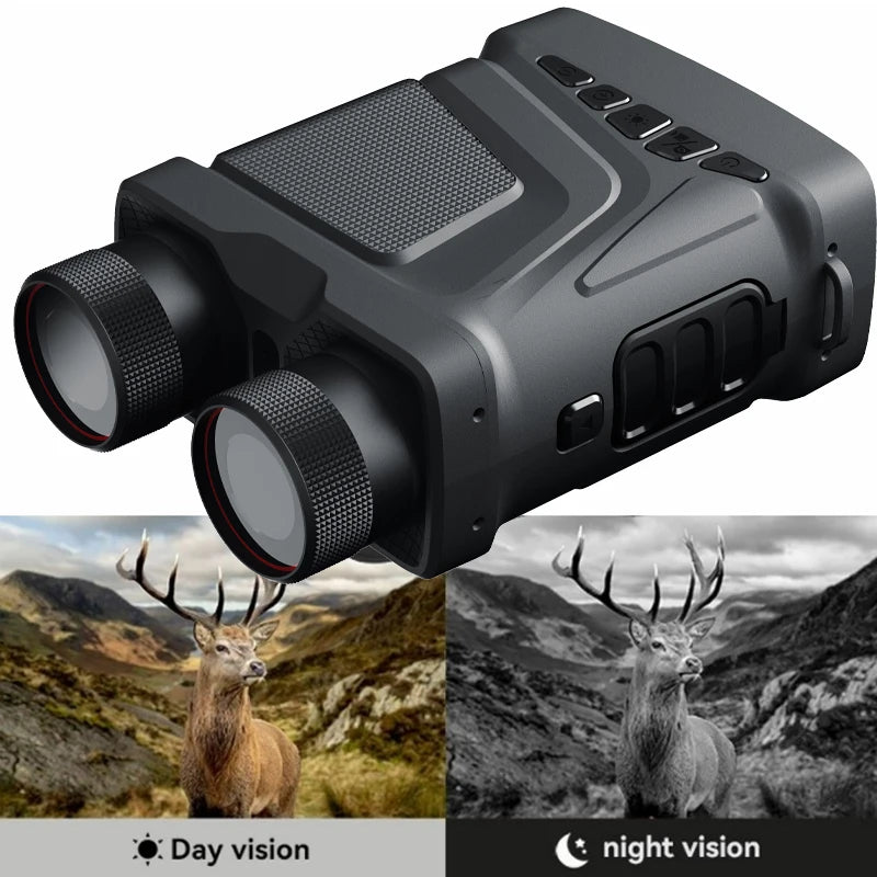 Load image into Gallery viewer, R12 5X Zoom Digital Infrared Night Vision Binocular Telescope for Hunting Camping Professional 300M Night Vision Device
