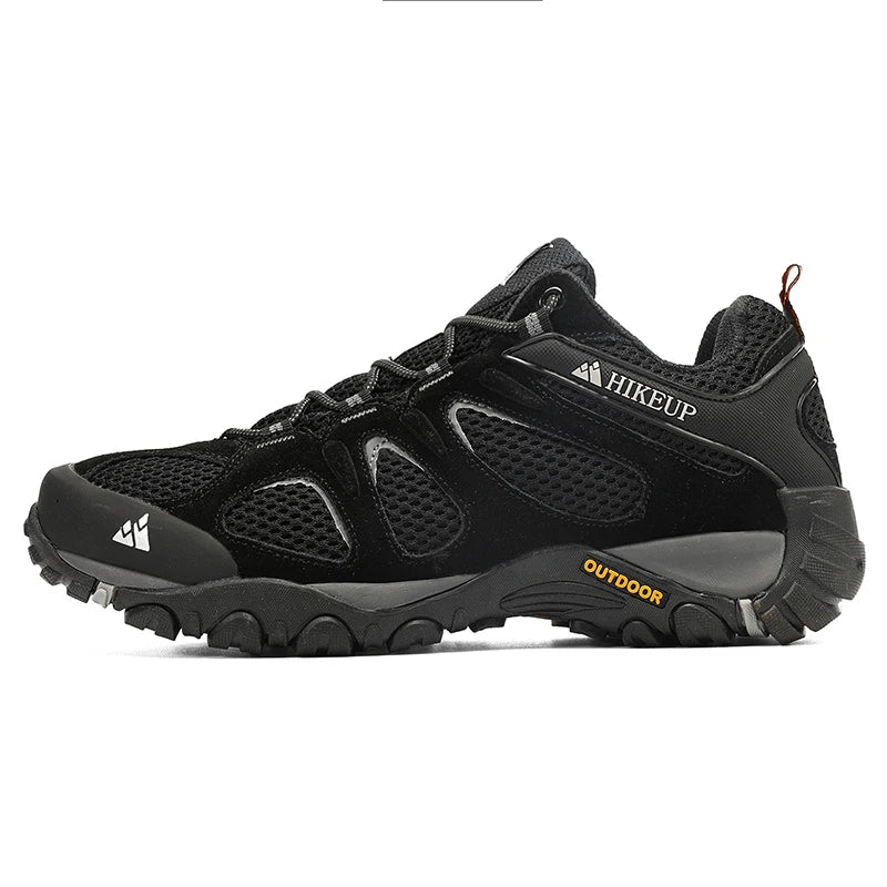 Load image into Gallery viewer, HIKEUP Men’s Breathable Splashproof Hiking Shoes – Versatile Mountain Climbing &amp; Hunting Sneakers
