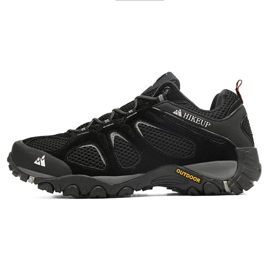 HIKEUP Men’s Breathable Splashproof Hiking Shoes – Versatile Mountain Climbing & Hunting Sneakers