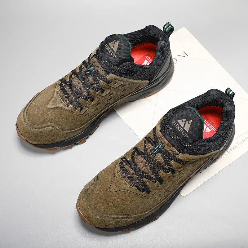 Load image into Gallery viewer, HIKEUP Pro-Traction Men&#39;s Hiking Shoes Rugged Outdoor Performance
