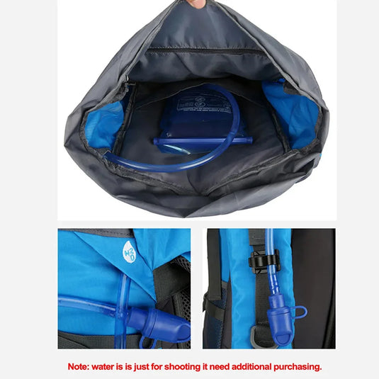 70L Camping Backpack | Hiking Mountaineering Rucksack | Large Travel Pack with Rain Cover