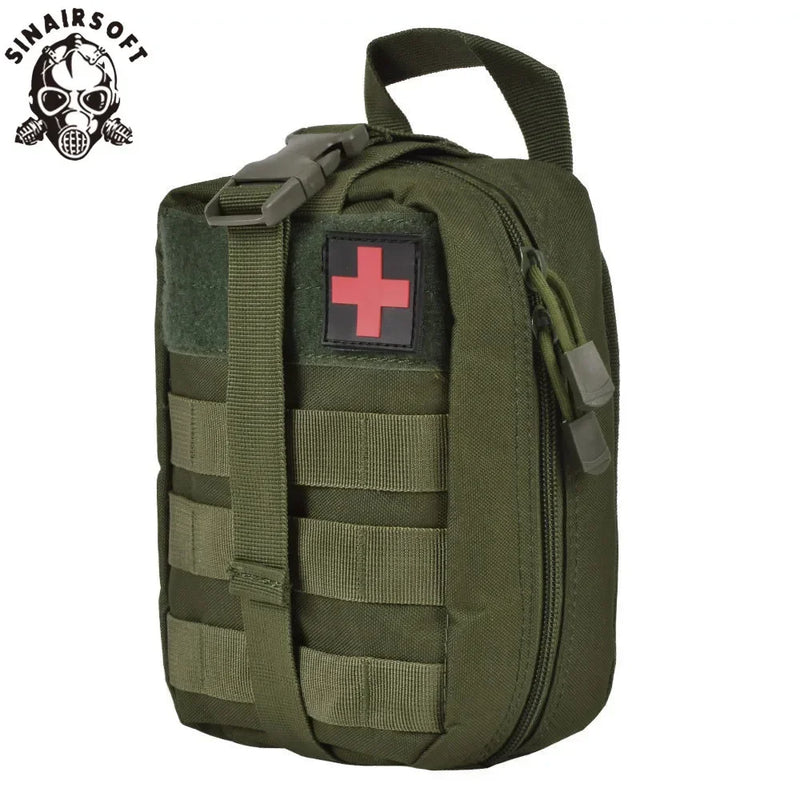 Load image into Gallery viewer, SINAIRSOFT Tactical First Aid Kit Medical Kit Emergency Outdoor Camping Emergency Survival Tool Military Storage Bag Molle Pouch
